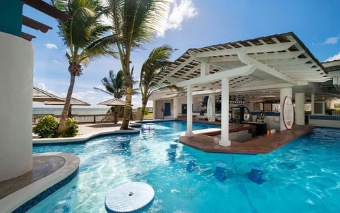 Swim Up Pool Bar